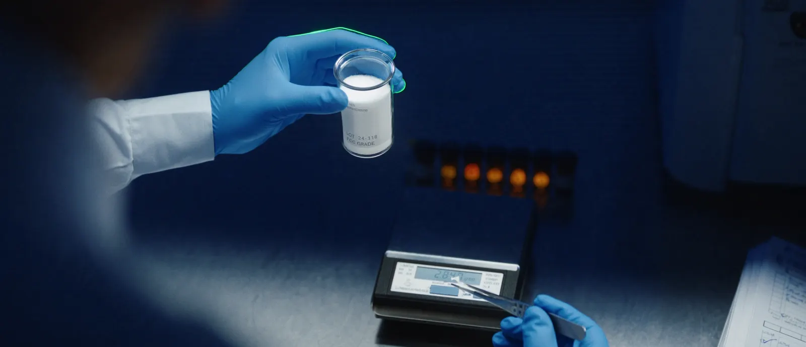 Quality control laboratory work, lot-by-lot COA verification